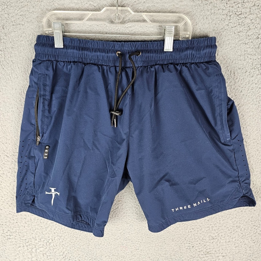 Three Nails Pro-Tech Linerless Shorts Men's Breathable Outdoor Adjustable Waist